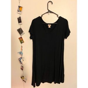 Black T Shirt dress